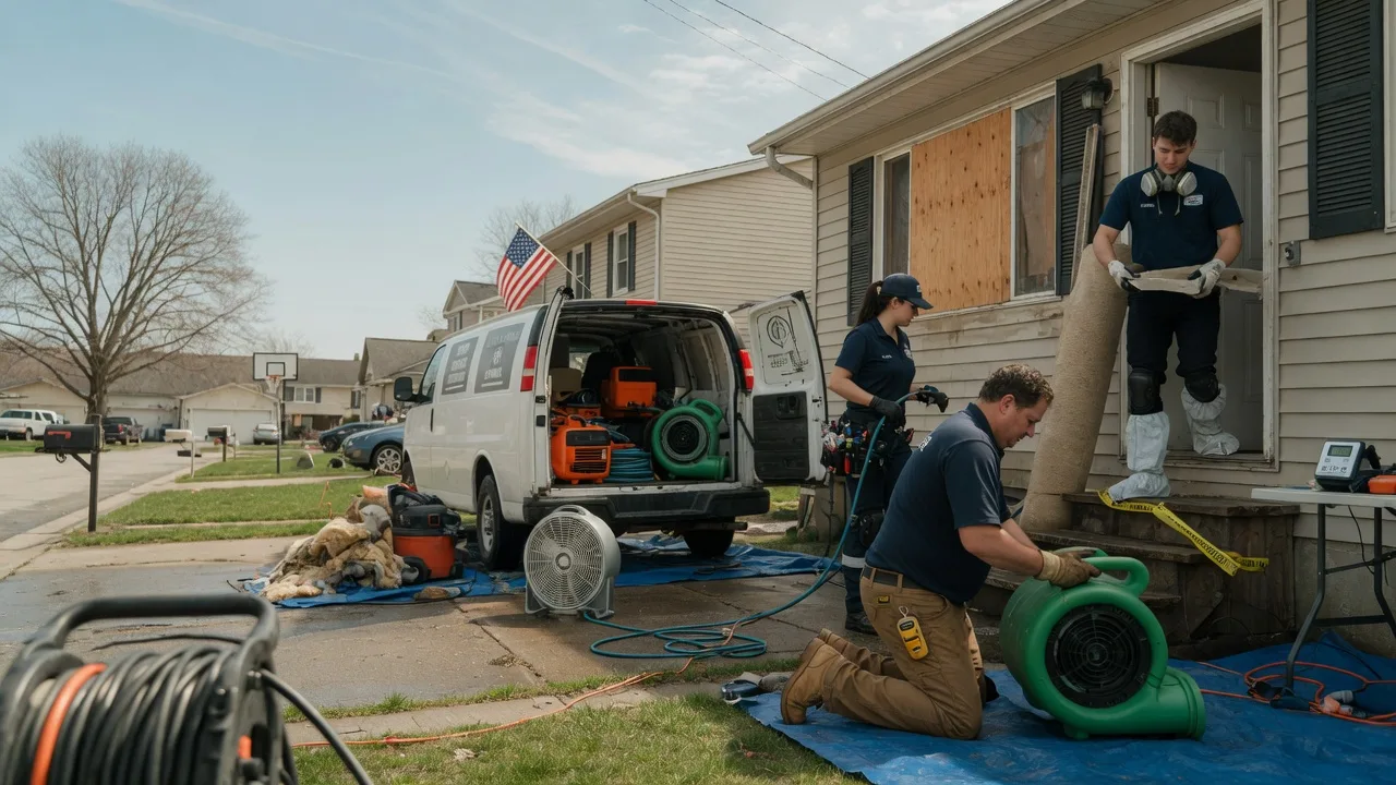 Water Damage Restoration in Wounded Knee, SD near me